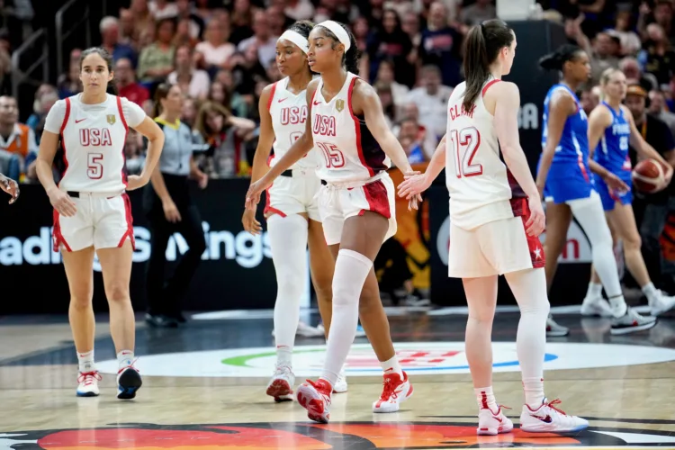 U.S. women show some vulnerability ahead of L.A. Games